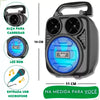 Caixa de Som Bluetooth AL1185 Conexão Fácil Alta Potência