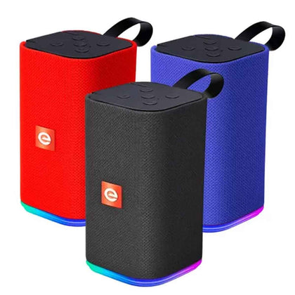 Caixa de Som Bluetooth com LED RGB e Entrada USB