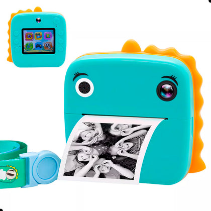 Câmera Infantil Instantânea – Filmadora Full HD e Fotos Instantâneas