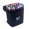 Caneta Marcador Profissional Pontas Duplas 36 Cores