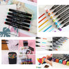 Caneta Marcador Profissional Pontas Duplas 36 Cores