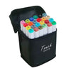 Caneta Marcador Profissional Pontas Duplas 24 Cores