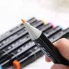 Caneta Marcador Profissional Pontas Duplas 48 Cores