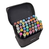 Caneta Marcador Profissional Pontas Duplas 48 Cores
