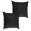 Kit 2 Capas Para Almofada 45 cm x 45 cm Preto