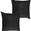 Kit 2 Capas Para Almofada 45 cm x 45 cm Preto