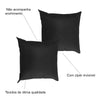 Kit 2 Capas Para Almofada 45 cm x 45 cm Preto