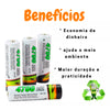 Carregador de Pilhas Recarregáveis – Prático e Eficiente