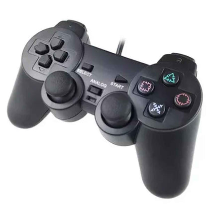 Kit 2 Controles Analógico com Fio Ps2 Joystick