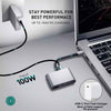 Adaptador USB-C 4 em 1 HDMI VGA para MacBook/iPad Pro