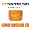 Aromatizador Elétrico 700ml Difusor com Abajur LED e Controle