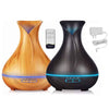 Difusor Umidificador 400ml com Controle e Aromaterapia