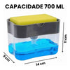 Dispenser Detergente Prático com Suporte para Cozinha