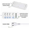 Extensão 4 Tomadas 4 USB Bivolt com Botão Power 2m