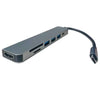 Hub USB-C 7 Portas com HDMI e Micro SD para Windows e Mac