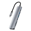 Hub USB-C 7 Portas com HDMI e Micro SD para Windows e Mac