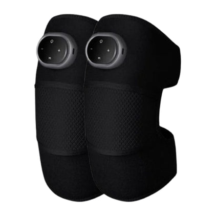 Kit 2 Joelheiras Faixa Massageadora Térmica com Aquecimento e Alívio Para Joelhos
