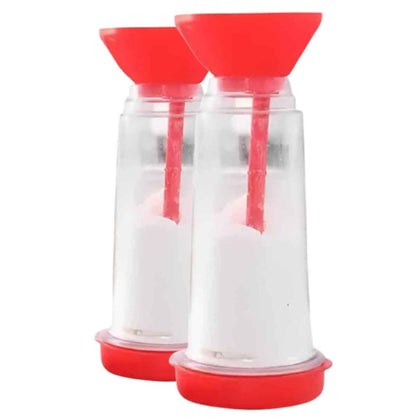 Kit 2 Tapioqueiras Prática com Peneira Armazena e Prepara