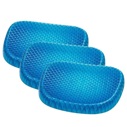 Kit 3 ErgoDrive Assento Ergonômico com Alívio de Pressão Postura e Ventilação