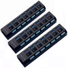 Kit 3 Hub USB 3.0 Extensor 7 Portas Multi Led Indicador LT-H007