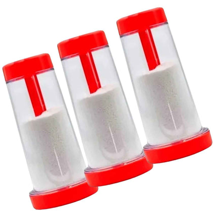 Kit 3 Tapioqueiras Prática com Peneira Armazena e Prepara