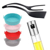 Conjunto de Formas e Utensílios para Receitas na AirFryer