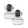 Kit 2 Câmeras IP Wi-Fi HD com Áudio e Função de Rastreamento