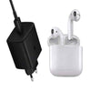 Kit Carregador Turbo Samsung 45W e Fone TWS I12 Bluetooth