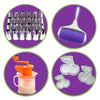 Kit Confeiteiro Completo com Bicos, Rolos, Moldes e Juicer