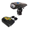 Super Kit Bike com Luz LED, Trava com Alarme, Sinalizadores e Buzina