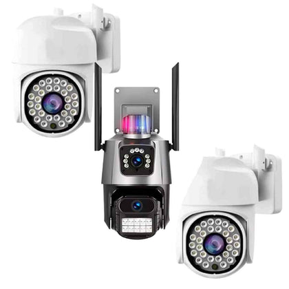 Kit Segurança Câmera Wi-Fi 4K e Speed Dome 360º