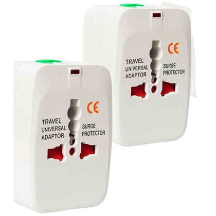 Kit 2 Carregadores Universal de Tomadas Global All-In-One