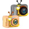 Kit 2 Câmeras Digital Infantil Caracol Fotos e Vídeos com Estilo