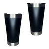 Kit 2 Copos Térmicos c/ Abridor e Tampa 473ml Variado
