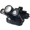 Lanterna de Cabeça Profissional com 3 LEDs Recarregável