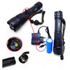 Lanterna Tática XML T9 com Iluminação Potente e Zoom