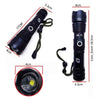 Lanterna Tática XML T9 com Iluminação Potente e Zoom