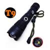 Lanterna Tática XML T9 com Iluminação Potente e Zoom