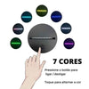 Luminária Decorativa 3D Bola de Futebol com Coroa LED