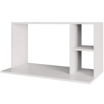 Suporte para Micro-ondas com Nichos 80 cm Leila - Branco