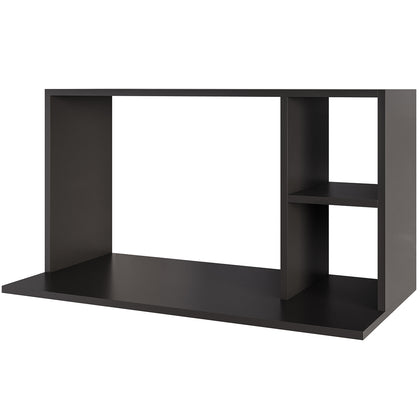 Suporte para Micro-ondas com Nichos 80 cm Leila - Preto