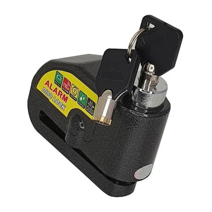Trava Cadeado com Alarme Sonoro para Moto e Bike